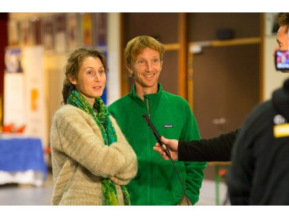 PHOTOS 2013 Arnaud et Stephanie en interview.jpg